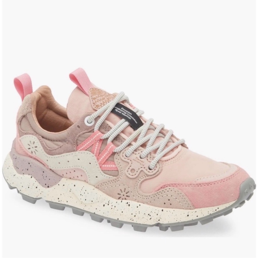 NWT Flower Mountain Yamano 3 Sneaker in Cipria Beige - Picture 2 of 15